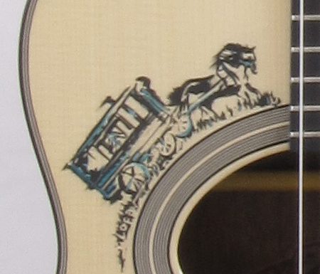 Guitare Chêne des Marais