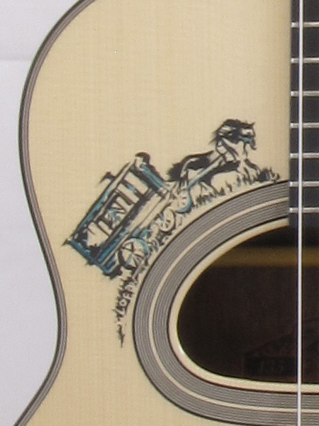 Guitare Chêne des Marais